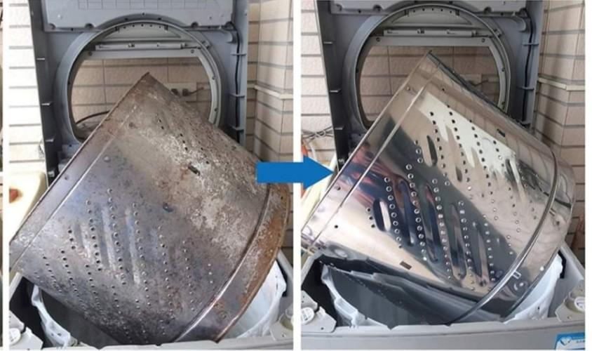 Washing machine deep clean servicing